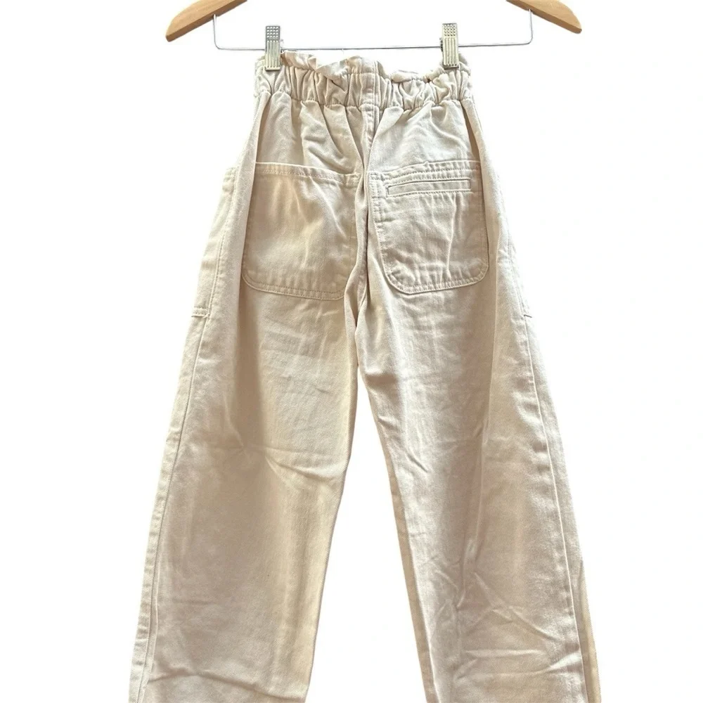 Zara girls casual light color jeans
